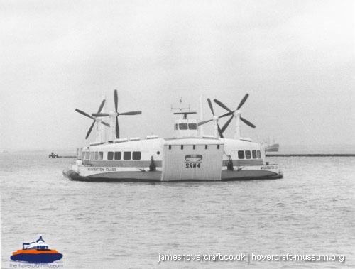 SRN4 prototype GH-2007 -   (The <a href='http://www.hovercraft-museum.org/' target='_blank'>Hovercraft Museum Trust</a>).